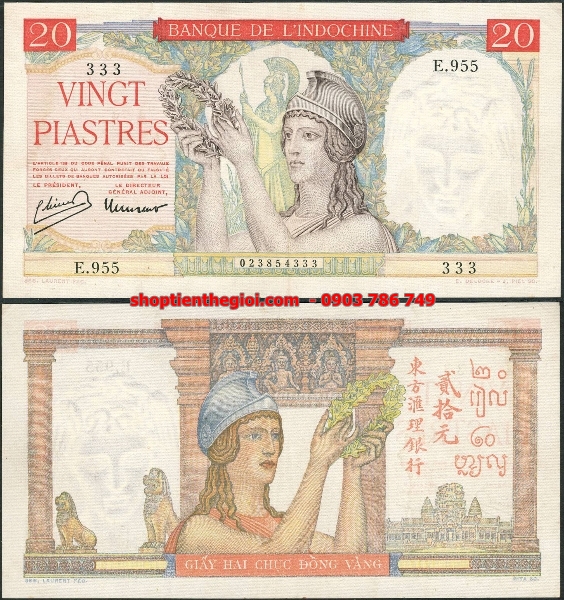 20 Đồng 1932 Gò Mối